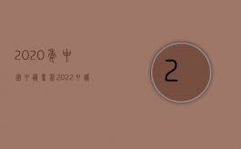 2020年中国申请专利（2022申请专利有什么详细流程）