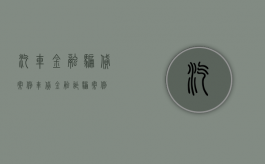 汽车金融骗贷案例（车贷金融诈骗案例）