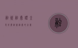 融资融券证金是什么（融资融券的含义）
