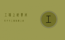 工伤上诉费用是多少（工伤赔偿上诉）