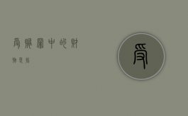 受贿罪中的财物是指