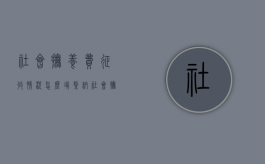 社会抚养费征收情况怎么填（缴纳社会抚养费需要提供什么材料）