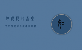 如何执行本案中的探视权（探视权强制执行后果严重吗）