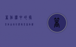著作权中的摄影作品指什么（摄影著作权和使用权）