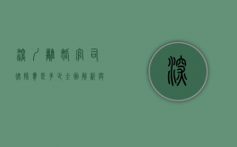 深圳离婚官司律师费是多少？全面解析与影响因素
