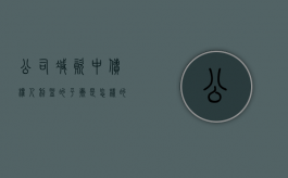 公司减资中债权人利益的平衡是怎样的（公司减资债务担保是谁担保）
