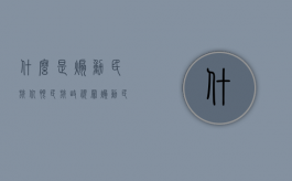 什么是煽动民族仇恨、民族歧视罪（煽动民族仇恨,民族歧视,情节严重的处罚）