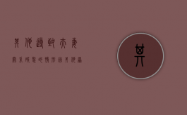 其他导致夫妻关系破裂的情形（因其他原因导致夫妻感情确已破裂的）
