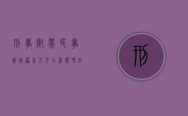 刑事附带民事诉讼原告人可以举证吗？（刑事附带民事诉讼的原告人包括哪些）