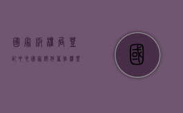 国家版权局登记中心（国家软件著作权登记）