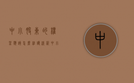 中小股东的权益应该怎么维护（浅析中小股东权益保护）