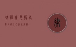 律师会见，能否带人进入的法律解析