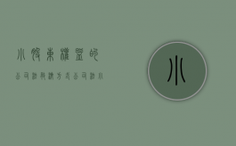 小股东权益的公司法救济方式（公司法小股东权益救济诉讼途径）