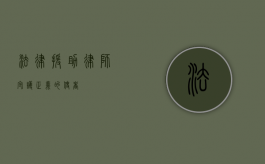 法律援助律师，守护正义的使者
