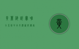黄丽梅诉窦唯在采访中向其泼饮料侵害名誉权案（黄丽梅老公是谁图片）