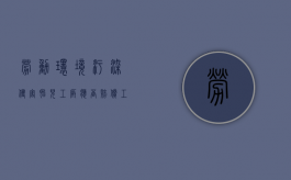 劳动环境污染侵害胎儿：工厂应否赔偿（工厂造成的环境污染）