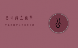 公司设立无效的原因？（设立公司未成功,设立过程中的债务谁负责?）