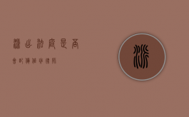 派出法庭是否会配备值班律师？