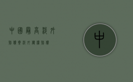 中国最高涉外赔偿案（涉外侵权赔偿）