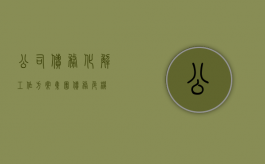 公司债务化解工作方案（集团债务危机）