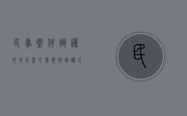民事案件辩护的叫什么（民事案件 辩护人）