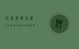 仲裁管辖异议中止审理的条件（仲裁管辖权异议原则规定）