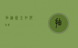抽逃资金如何举证