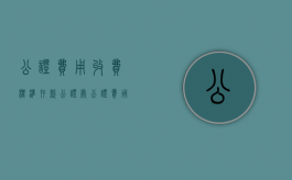 公证费用收费标准（存款公证处公证费用）
