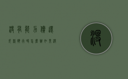 没有能力偿还欠款,执行时怎么办（如果没有能力偿还债务）