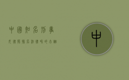 中国知名刑事女律师排名，法律界的巾帼英雄