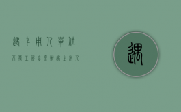 遇上用人单位不发工资怎么办（遇上用人单位不发工资怎么办呢）