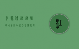 江苏债务律师费用解析，如何合理预算与选择？