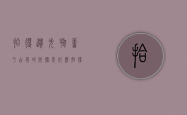 拾得遗失物善于占有的依据是什么（拾得遗失物属于善意占有还是恶意占有）