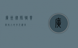 广州律师，职责与收入的多元视角