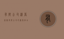 有限公司清算流程（有限公司的清算组由谁组成）