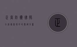 正当防卫律师，在法律困境中的关键力量