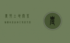 农村土地开荒补偿政策给个人吗（农村开荒的土地是归农民个人所有或者归屯集体所有?）