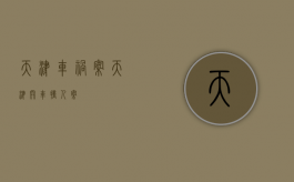 天津车祸案（天津开车撞人案）