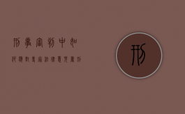 刑事审判中如何应对专家法律意见书（刑事案件中的专家意见）