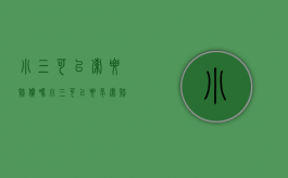 小三可以索要赔偿吗（小三可以要求索赔吗）