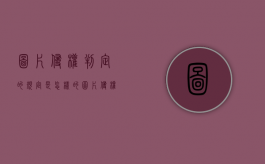 图片侵权判定的规定是怎样的？（图片侵权的认定）