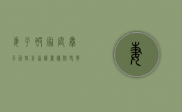 妻子被家庭暴力 因婚前协议书获赔（老婆被老公家暴后协议书怎么写）