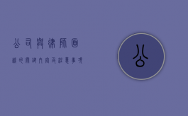 公司与律师面谈的关键内容及注意事项