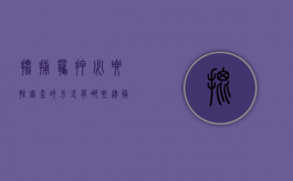 批捕羁押必要性审查的方式有哪些（逮捕必要性审查与羁押必要性审查）