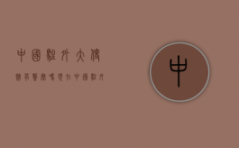 中国驻外大使馆有警察吗现在（中国驻外大使馆有警察吗知乎）