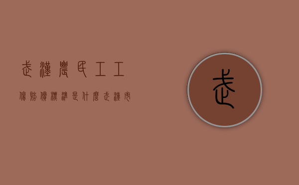 武汉农民工工伤赔偿标准是什么（武汉市农民工）