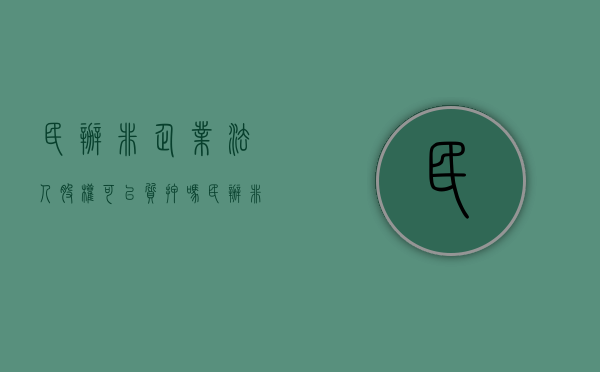 民办非企业法人股权可以质押吗（民办非企业资产抵押）