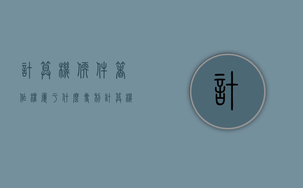 计算机软件著作权属于什么专利（计算机的软件著作权属于什么）