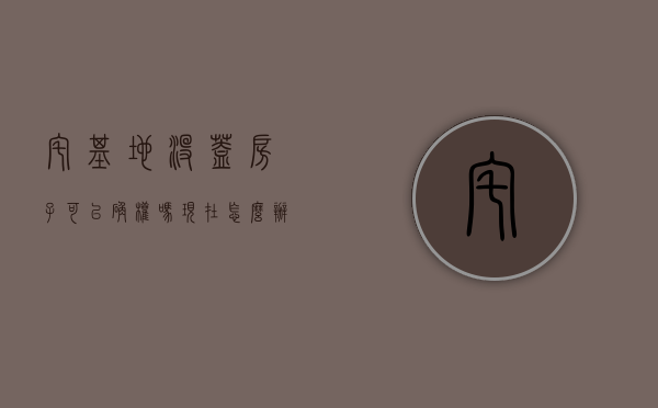 宅基地没盖房子可以确权吗现在怎么办（宅基地没盖房子可以确权吗现在怎么办理）