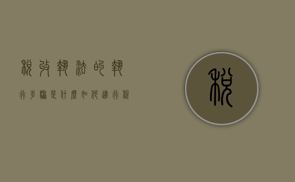 税收执法的执行步骤是什么（如何进行税收执法管理）